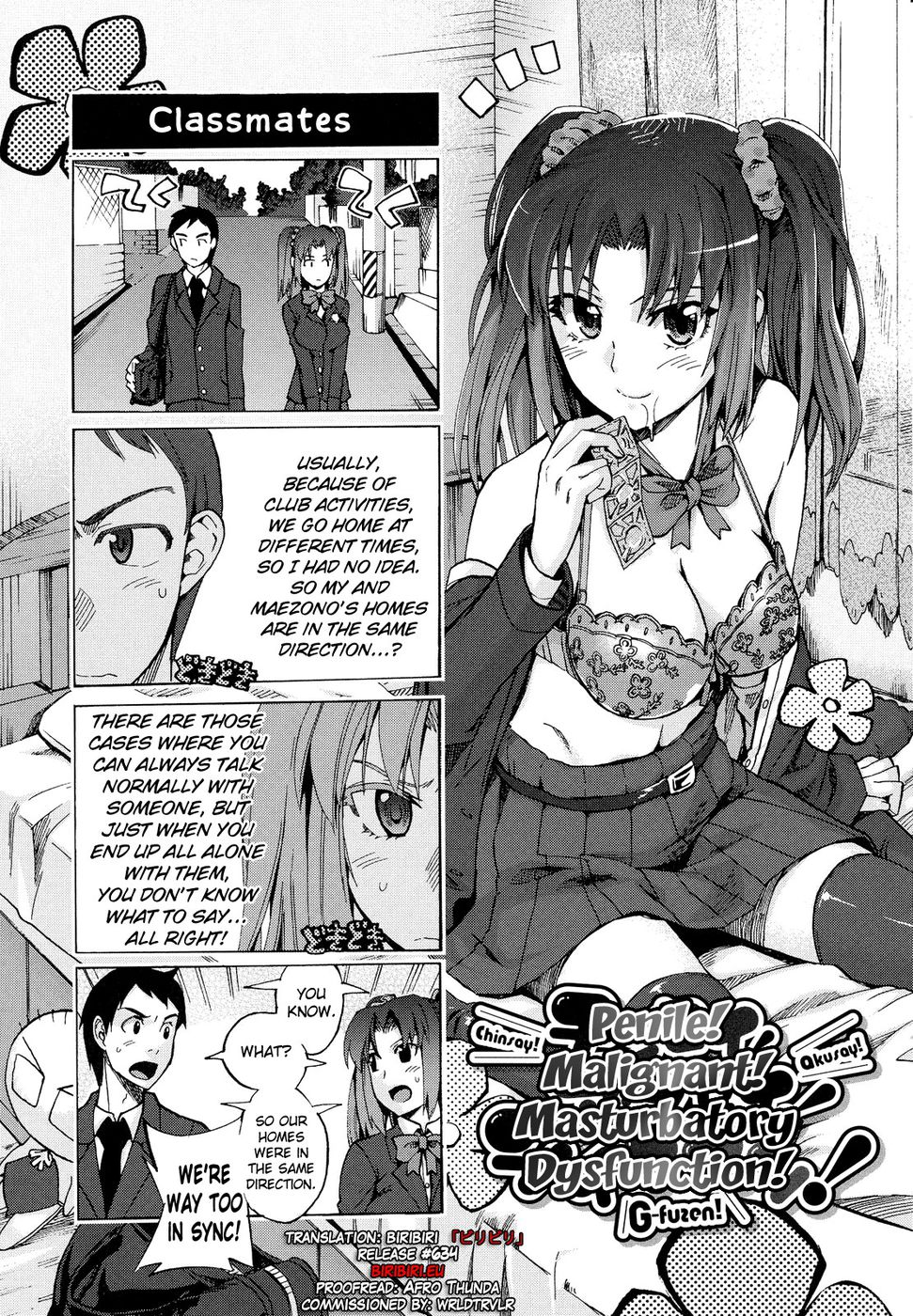 Hentai Manga Comic-Going Otome-Chapter 6-Penile! Malignant! Masturbatory Dysfunction!-1